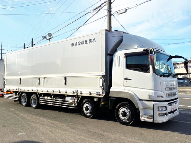 【570】ふそう　スーパーグレート　冷凍ウィング　格納ゲート付　ジョロダー4列　-13℃確認