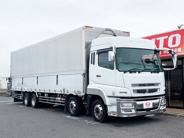 【585】ふそう　スーパーグレート　ハイルーフ　ウィング　寒冷地仕様　