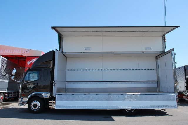 【231】三菱ふそうファイター　セミワイド　増トン　アルミウイング　リヤエアサス