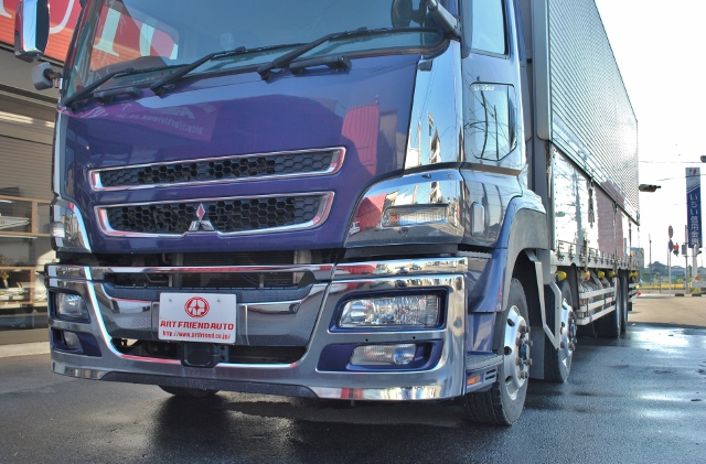 【276】三菱ふそう　スーパーグレート　低床　アルミウイング　リヤエアサス