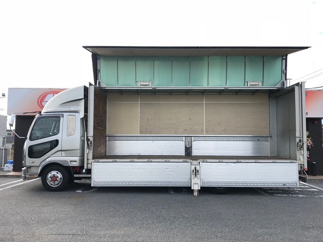 【286】三菱ふそうファイター　セミワイド　アルミウイング　リアエアサス