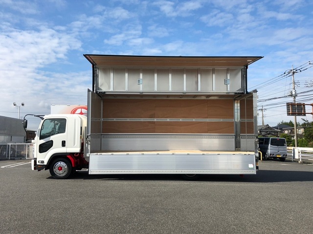 【293】いすゞ　フォワード　フルワイド　アルミウイング　