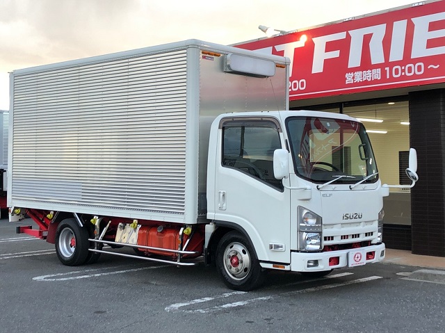 【342】いすゞ　エルフ　アルミバン　フルゲート