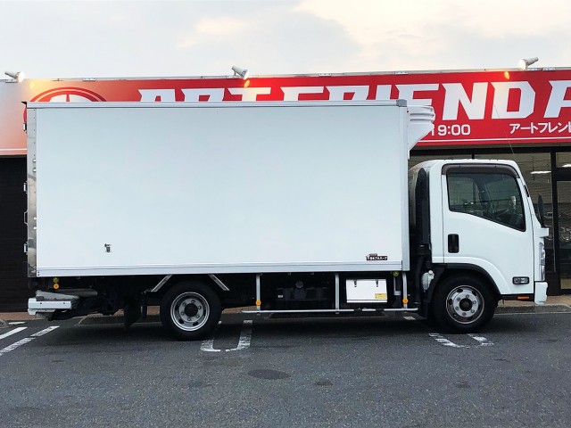【197】いすゞ　エルフ　冷凍バン　格納ゲート　ワイドロング