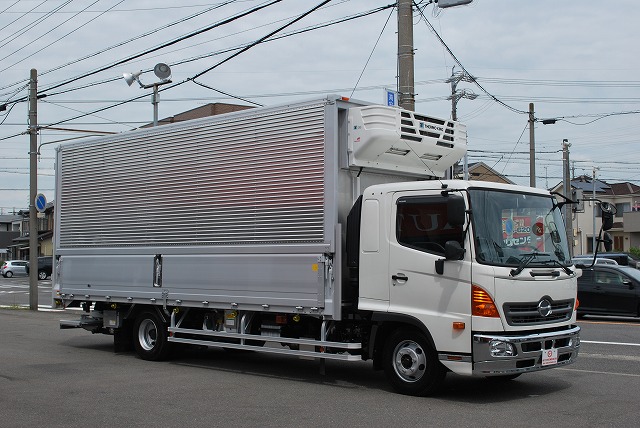 【256】日野レンジャー　ワイド　冷凍ウイング　格納ゲート付　リヤエアサス