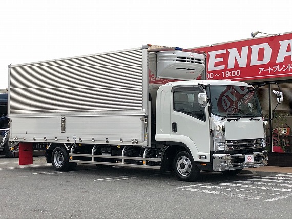 【347】いすゞフォワード　ワイド　冷凍ウイング　低温設定