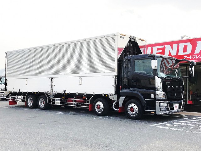 【311】ふそう　スーパーグレート　低床　アルミウイング