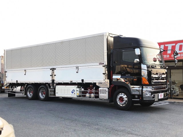 【383】日野　グラプロ　冷凍ウィング　10輪　フルエアサス　