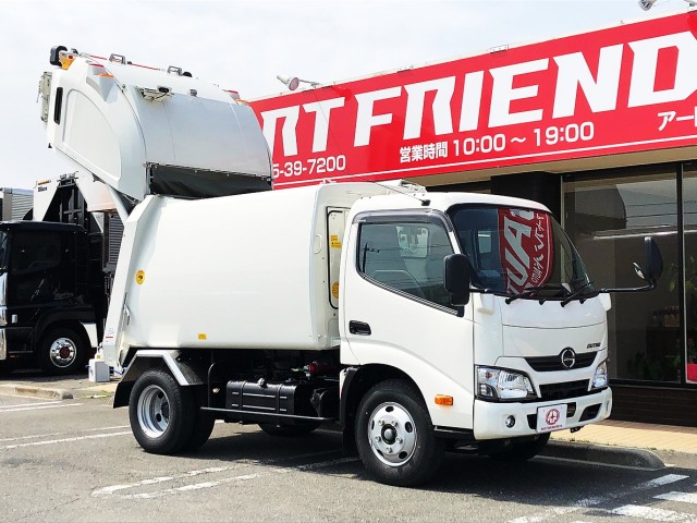 【390】日野　デュトロ　極東プレスパッカー　4.6立米