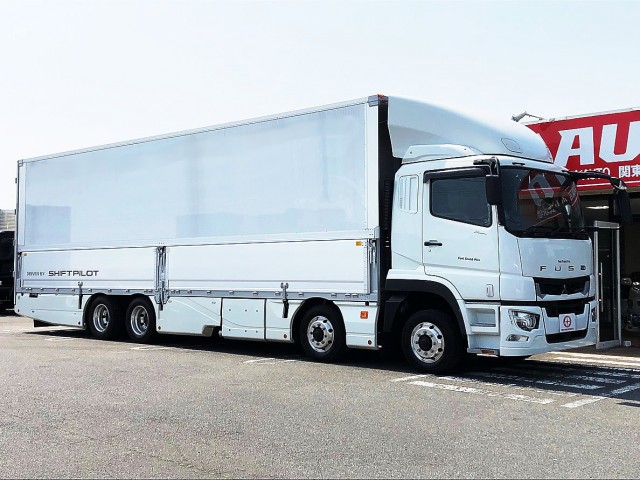 【370】ふそう　スーパーグレート　パネルウィング　エアロ付