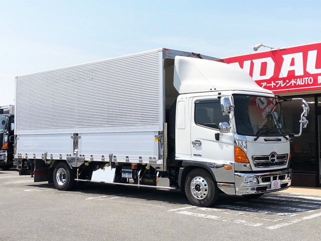 【400】日野　レンジャープロ　ウィング　総輪エアサス　跳上ゲート付