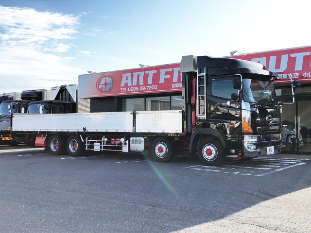 【378】日野　グラプロ　フルエアサス　平ボデーアルミブロック