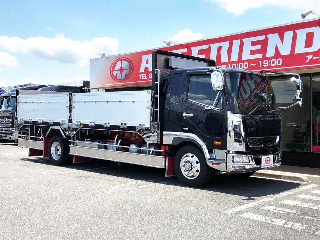 【405】ふそう　ファイター　増トン　平ボデー　ステンレス多数