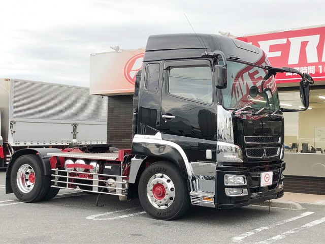 【426】ふそう　スーパーグレート　トラクタヘッド　ハイルーフ　7速　