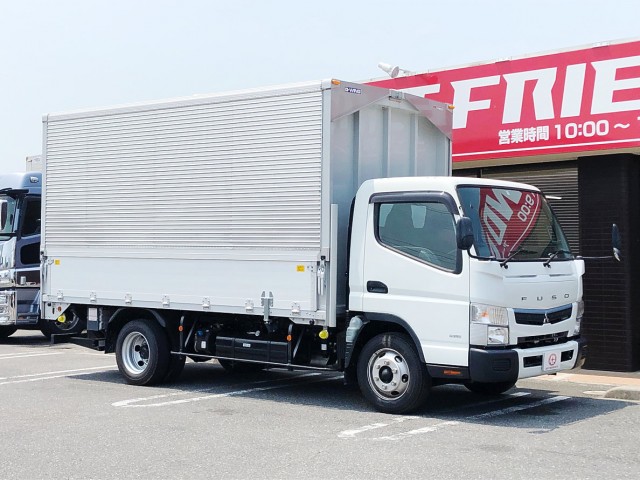 【466】三菱ふそうキャンター　アルミウイング　跳上P/G　ワイドロング