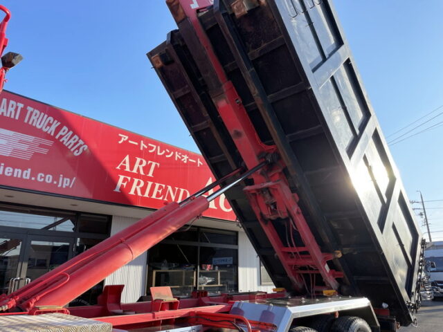 日野 グランドプロフィア フックロール 箱付き 25立米 2デフ メッキ多数