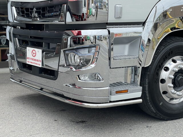 新品架装済　トレーラーヘッド　ハイルーフ　未使用　D尺　第5輪荷重11.500㎏　プレミアムライン