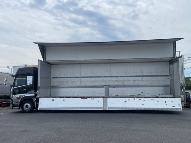 H30 UDクオン　アルミウィング　リア門口ステンレス　アルミホイール