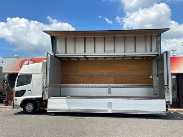 H27　レンジャー　ワイド　ハイルーフ　アルミウィング　跳ね上げPG