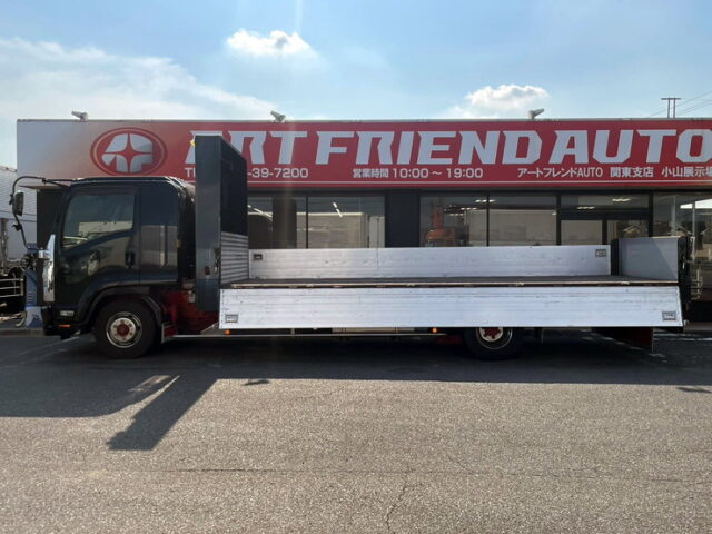 H29 いすゞ　フォワード　ワイド　アルミ平ボディ