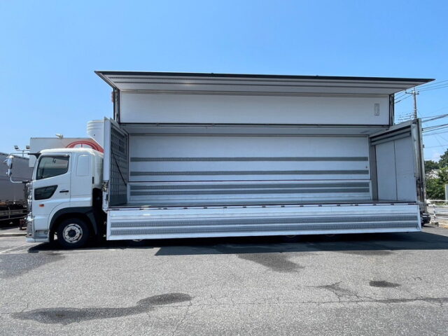 日野　17プロフィア　冷凍ウィング　ステンレス多数　菱重製冷凍機TDJS100DC