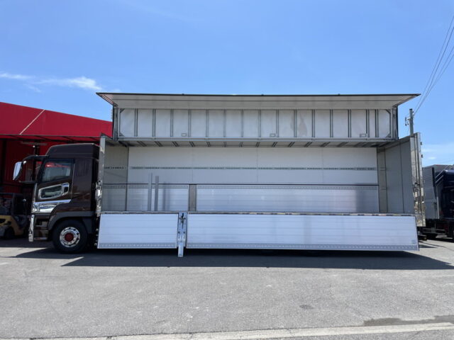 17スーパーグレート　ハイルーフ　ウィング　造りボディ　プレミアムライン　1Mアオリ