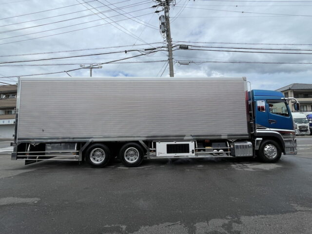 17スーパーグレート　ハイルーフ　冷凍バン　矢野特殊ボディ　コルゲート　サブエンジン