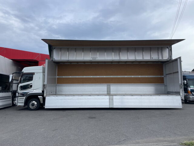 17スーパーグレート　ハイルーフ　ウィング　アルミホイール　最大積載量14.000㎏