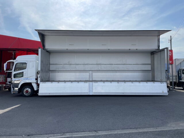 【1604】H29　スーパーグレート　ハイルーフ　ウィング　格納ゲート新品　7速MT