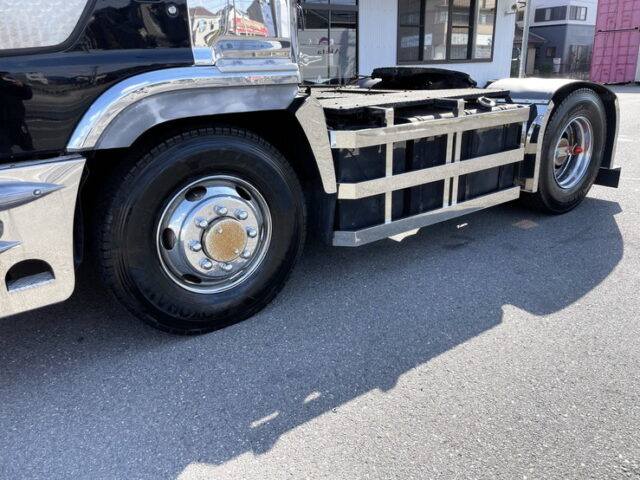 日野　テラヴィ　ハイルーフ　トレーラーヘッド　エアサス　430馬力　ダブルマフラー　F21C