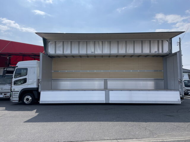 17スーパーグレート　未使用　ハイルーフ　ウィング　総輪エアサス　プレミアムライン　428馬力