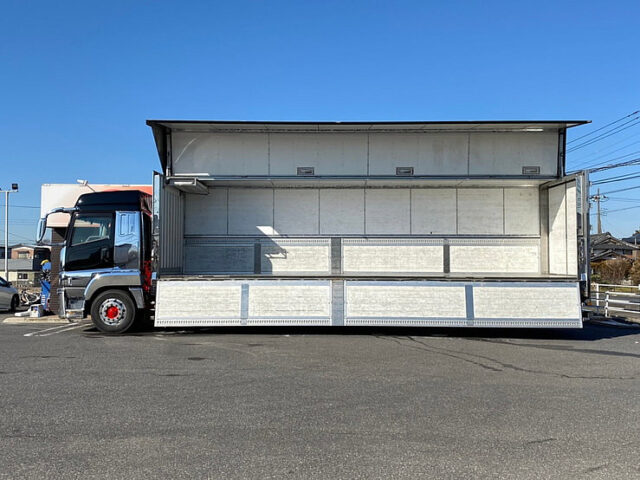 【788】H25　スーパーグレート　冷凍ウィング　10輪　直結冷凍機　キーストン床