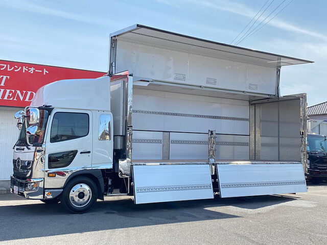 【764】R3　17レンジャー　造りボディ　冷凍ウィング　6500ボディセミワイド　エアサス　90アオリ