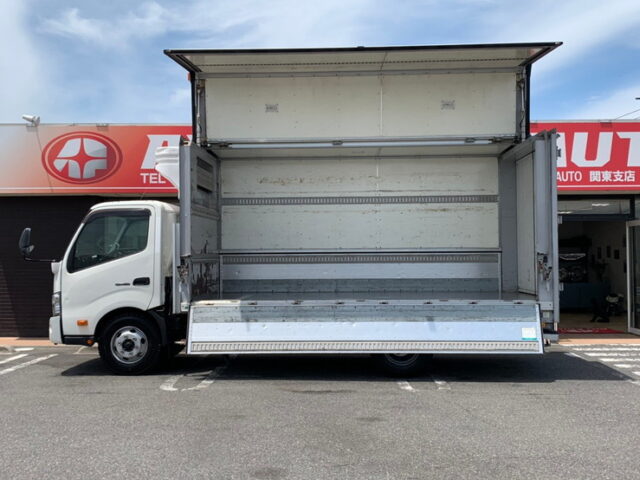 【860】H27　デュトロ　冷凍ウィング　ワイドロング　格納ゲート