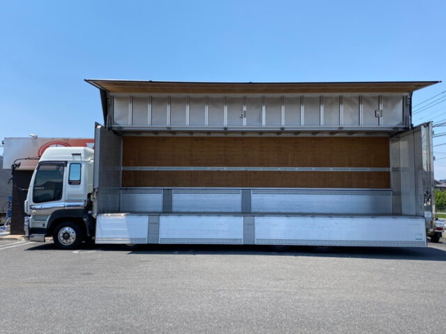 【872】H22　ギガ　ハイルーフ　4軸　ウィング　門口ステンレス　アルミホイール