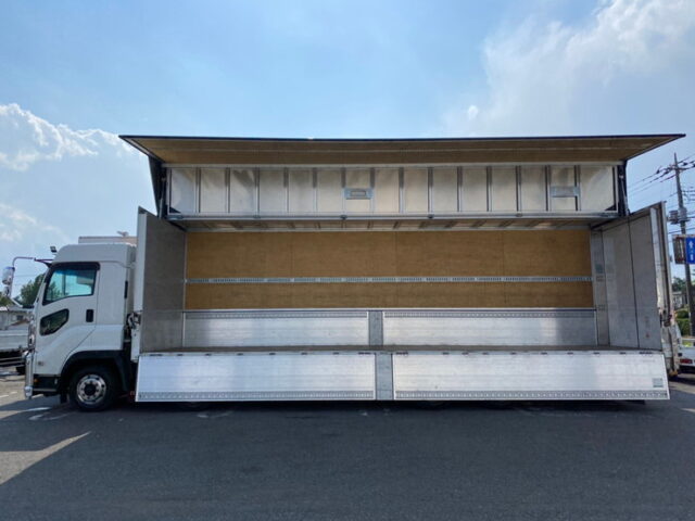 【873】H28　ギガ　ハイルーフ　4軸　ウィング　7速MT　門口ステンレス