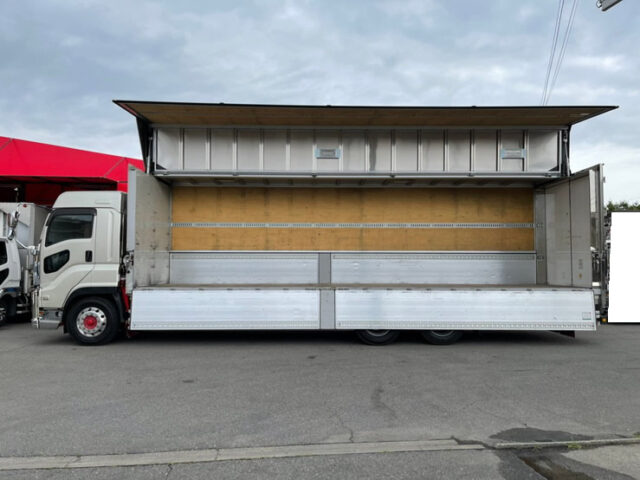 【870】H28　ギガ　ハイルーフ　10輪　ウィング　内高2,504　門口ステンレス　7速