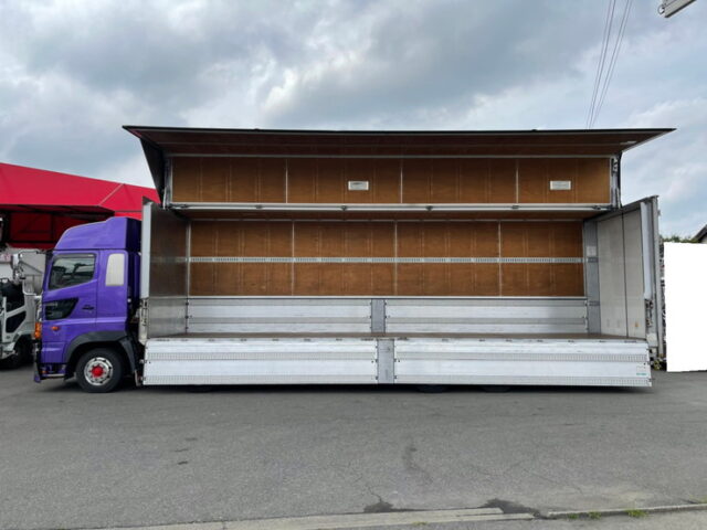 【876】H23　プロフィア　ハイルーフ　ウィング　エアサス　4軸　ステンレス多数