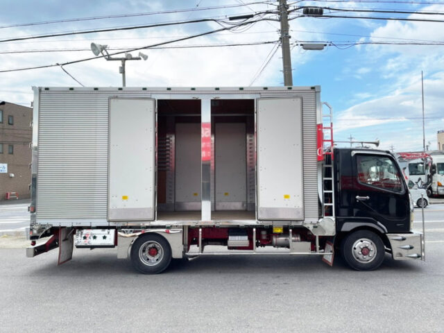 【882】H17　ファイター　デコトラ　アルミバン　エアサス　セミワイド　内高2500