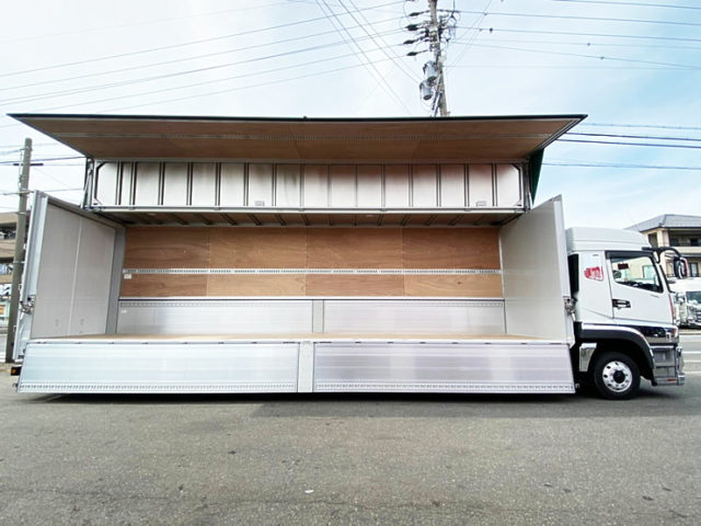 【659】R2　登録済未使用車　スーパーグレート　低床アルミウイング