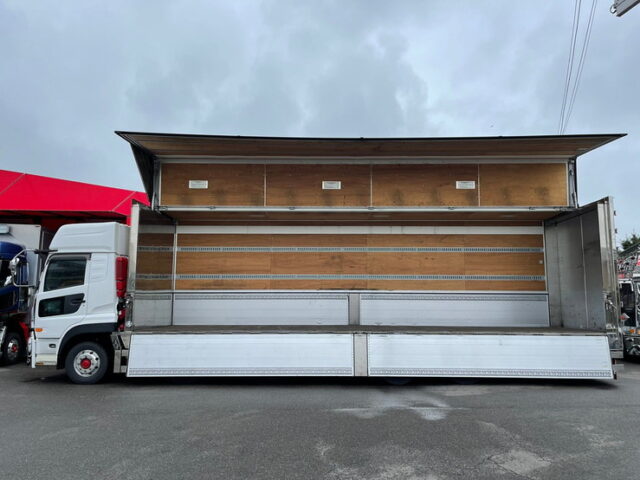 【901】H28　クオン　ハイルーフ　ウィング　4軸　ステンレス多数