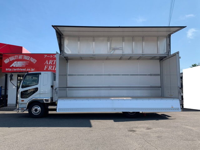 【933】令和1　ファイター　6200ワイド　エアサス　ウィング　ステンレス多数