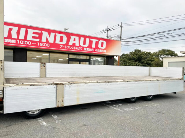 【947】H29　ギガ　ハイルーフ　平ボデーアルミB　4軸　ステンレス多数