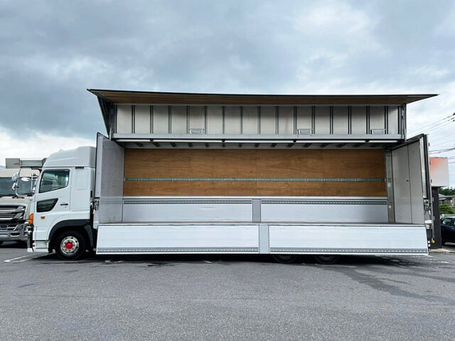 【953】H29　プロフィア　ハイルーフ　ウィング　総輪エアサス　門口ステンレス　走行キョリ50万km以下