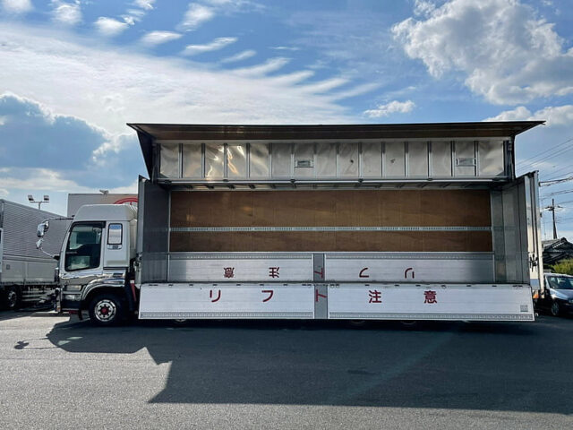 【952】H24　ギガ　ハイルーフ　7速MT　ウィング　門口ステンレス