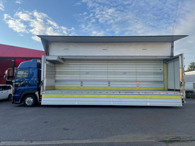 【975】H23　プロフィア　ハイルーフ　冷凍ウィング　サブエンジン　ジョロダー4列　キーストン