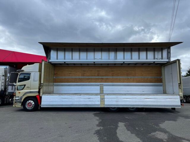 【1011】H26　プロフィア　ハイルーフ　10輪　ウィング　観音ステンレスウロコ　内高2,471