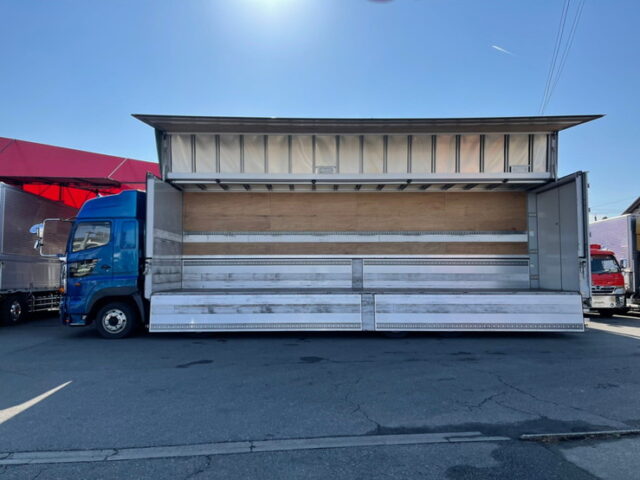 【1043】H28　日野　プロフィア　ハイルーフ　ウィング　プロシフト　木床　380馬力