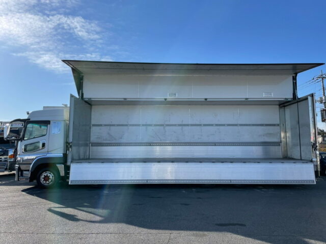 【1073】H28　スーパーグレート　ハイルーフ　ウィング　7速MT　後輪エアサス　パレットローラー