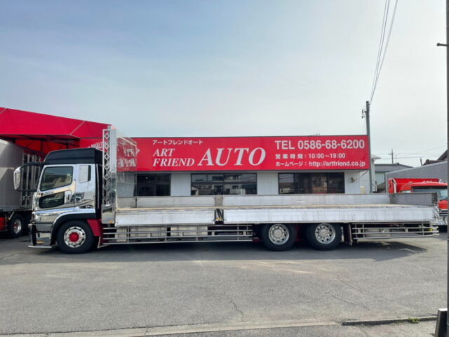 【1061】H22　スーパーグレート　平アルミブロック　ハイルーフ　総輪エアサス　架装多数